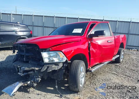 2016 Ram 1500 Big Horn из США, поврежденный, VIN 1C6RR7TM6GS266374